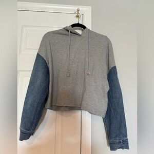 Hooded Jean/Sweatshirt